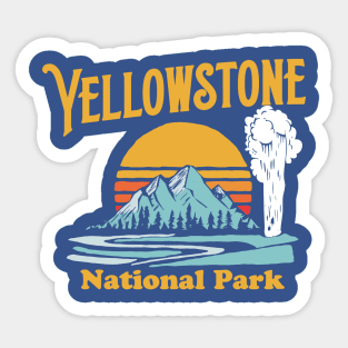 Yellowstone National Park 2 (2) Sticker